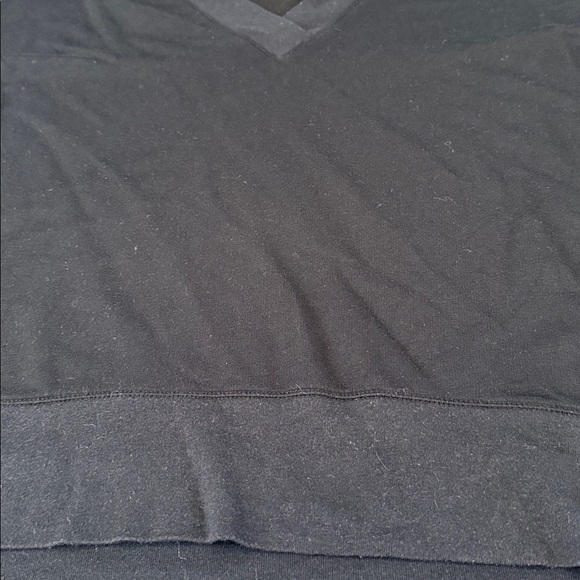 Rag & Bone Black V-Neck Sweatshirt - Picture 12 of 16